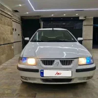 سمند ال ایکسlxسفید تک گانه سوز رنگ دار شاسی سالم۹۲
