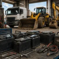 باطری ساز کامیون بیل مکانیکی و لودر