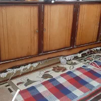 فروش یک عدد کمدزیر رختخوابی چوبی