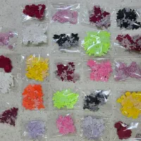 پاپیون و گل ساتنی آماده