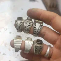 انگشتر نقره زمرد پنجشیر