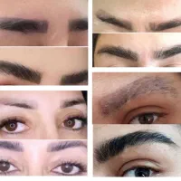بیا قبول کن ابرو و مژه طبیعی خیلی جذاب تره