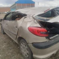 پژو ۲۰۶ مدل ۱۳۸۳ تصادفی
