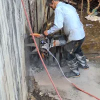خدمات برش اسفالت وبتن وبتن مسلح و کر گیری ساختمان