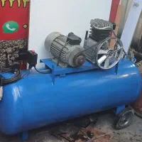 پمپ باد ۳۵۰لیتری خوابیده