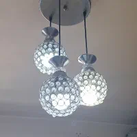 لوستر اشپزخانه سه حباب