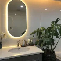 اینه بک لایت نور مخفی سرویس بهداشتی