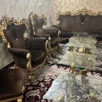 مبل سلطنتی ۹ نفره|مبلمان خانگی و میز عسلی|تهران, عبدالله‌آباد|دیوار