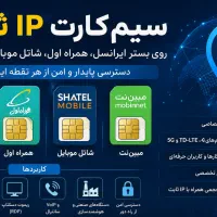 سیم‌کارت IP ثابت ایرانسل،همراه اول، شاتل و مبین‌نت