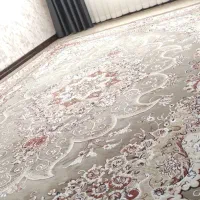 فرش گل برجسته گردویی ۱۲ متری
