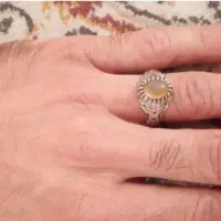 انگشتره نقره عقیق یمن
