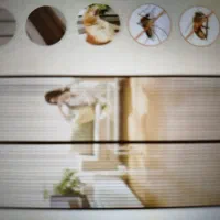 پرده توری آهنربایی