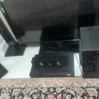 تلویزیون ۴۰ اینچ LCD سامسونگ همراه با سینما خانگی