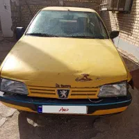 پژو تاکسی زرد مدل 86 دوگانه