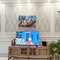تابلو نقاشی رنگ روغن کوبیسم