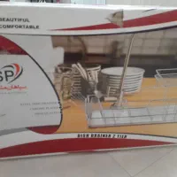 جا ظروفی آشپزخانه استیل نو میباشد همراه باکارتن