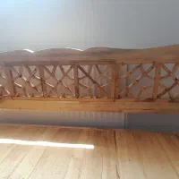 تخت سنتی چوبی