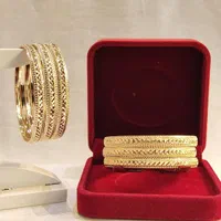 نمونه النگو طلاروس طراحی زیبا مدل سوین مثل طلا