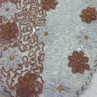 رومیزی نگین دار خارجی کار کرده
