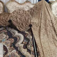 پرده مخمل جنس عالی وخوب