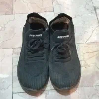 کفش کتونی راحتی اسکچرز مشکی سایز ۳۷