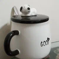 ماگ در دار با قاشق