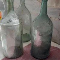 ۳عدد بطری شیشه جای آبغوره و آبلیمو