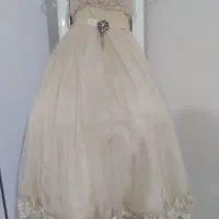 لباس عروس دخترانه با ژپون و شنل