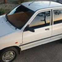 پراید مدل 88 دو گانه بدون رنگ شاسی عقب و جلو سالم