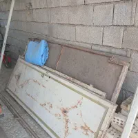 درب حیاط سه لنگه گلالک
