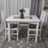 میز غذا خوری ۴ نفره