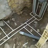 تاسیسات گاز وآب وفاضلاب وبازسازی