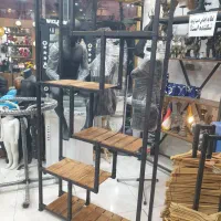 چالدار رخت اویز دار چوب لباسی پیشخوان قفسه