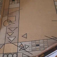 دو تا گلیم فرش شیش متری نگین مشهد
