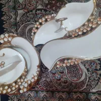 سرویس چینی و فرانسو دکتری قوری میوه خوری دیس