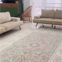 دوتخته فرش شش متری ویک پادری ست ۱۲۰۰شانه