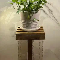میز معلق فلاورباکس و شلف چوبی
