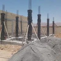 قالب بندی وارموتور بندی اسکلت بتنی اسکلت فلزی..