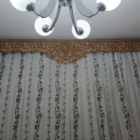 پرده به همراه میله پرده