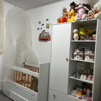 سرویس سیسمونی تخت و کمد