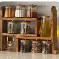 استند چوبی آشپزخانه
