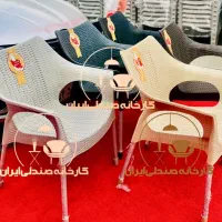 میز و صندلی پلاستیکی طرح بهارنهارخوری ناصرپلاستیک