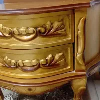 تخت و دوعدد پاتختی