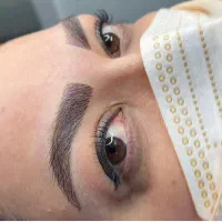 تخفیف ویژه فیبروز تینت خطچشم بنمژه آموزش تاتو