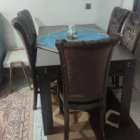 میز ناهار خوری ۶ نفره و جا کفشی
