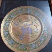تابلو برنجی قلم زده با بهترین نقوش