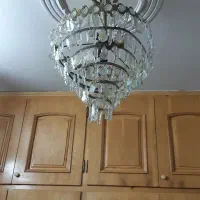 لوستر قدیمی کریستال