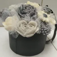 باکس گل شمع مناسب مراسم ترحیم