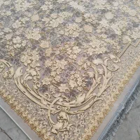 فرش نقد اقساط ۱۲۰۰ شانه  نگین طلایی
