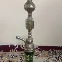 قلیان برنجی سنگین باشیشه